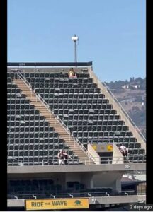 Couple had wild sex during Oakland A's Stadium Game.