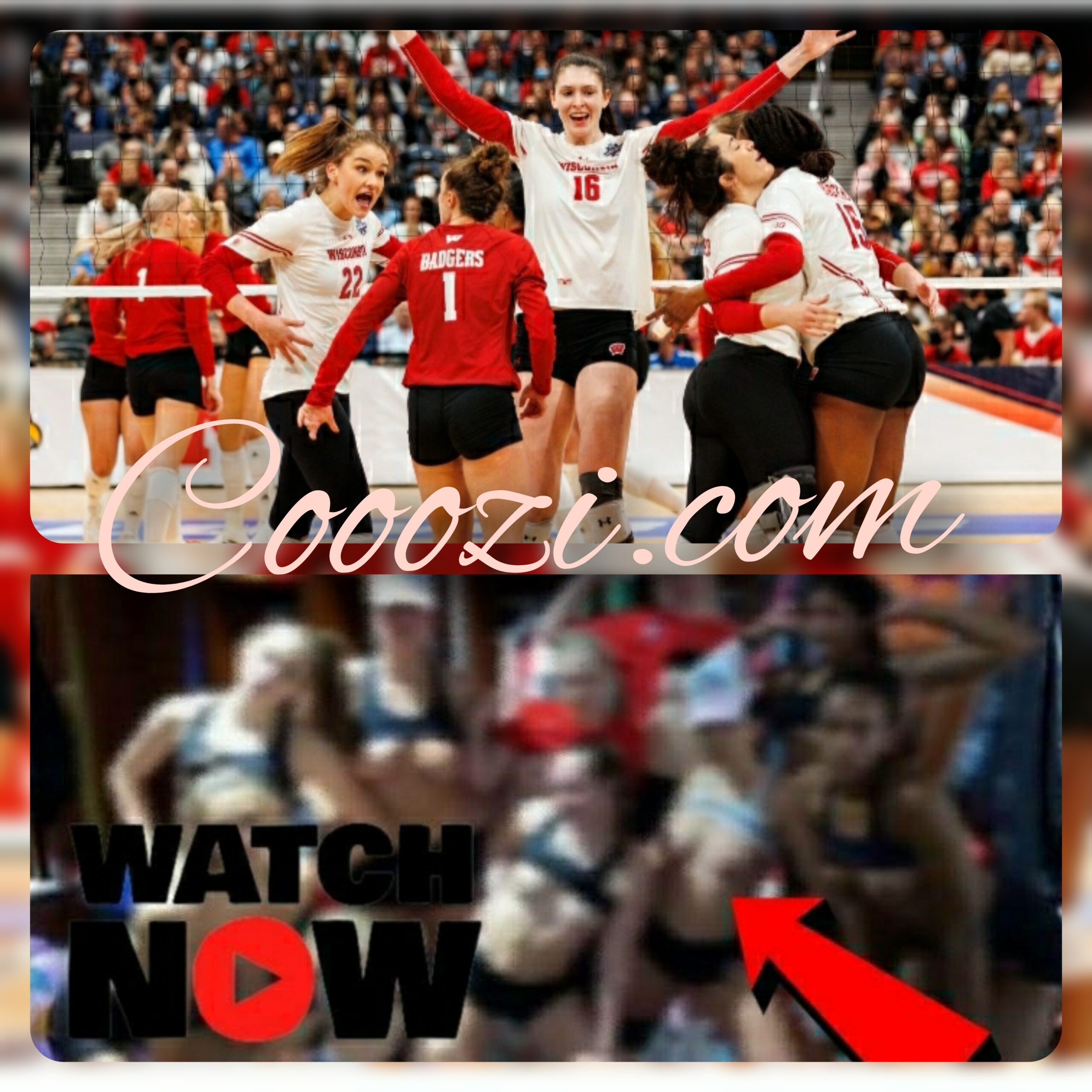 Wisconsin Volleyball team video